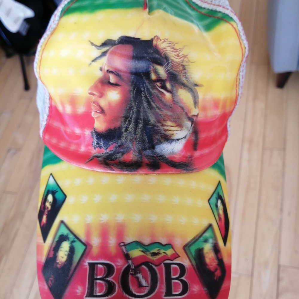 🔮*** Unique *** BOB MARLEY Holographic Pictures Baseball Hat Unisex MEN & WOMEN